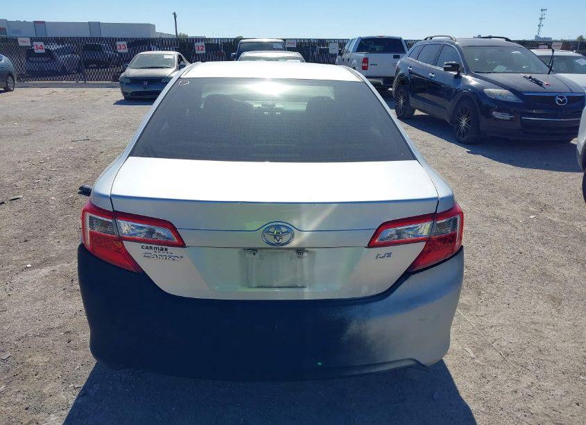 Photo 16 of 2013 Toyota Camry LE (VIN 4T4BF1FK0DR312924)