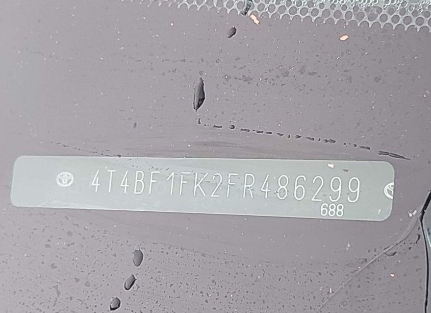 Photo 9 of 2015 Toyota Camry LE (VIN 4T4BF1FK2FR486299)