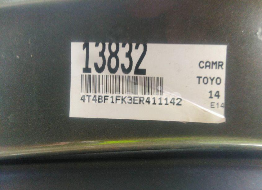 Photo 9 of 2014 Toyota Camry LE (VIN 4T4BF1FK3ER411142)