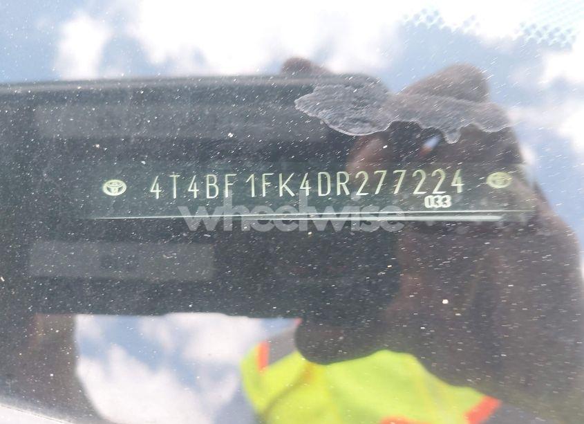 Photo 9 of 2013 Toyota Camry LE (VIN 4T4BF1FK4DR277224)