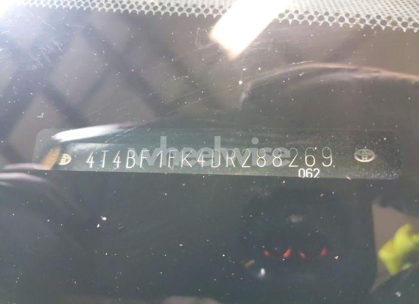 Photo 18 of 2013 Toyota Camry LE (VIN 4T4BF1FK4DR288269)