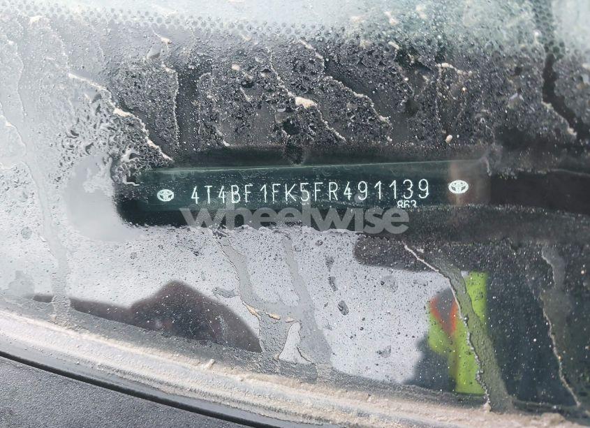 Photo 9 of 2015 Toyota Camry LE (VIN 4T4BF1FK5FR491139)