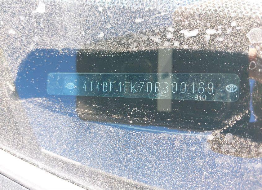 Photo 9 of 2013 Toyota Camry LE (VIN 4T4BF1FK7DR300169)