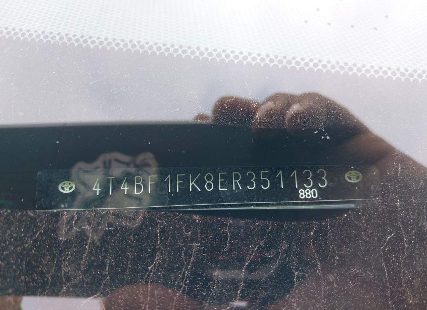 Photo 9 of 2014 Toyota Camry LE (VIN 4T4BF1FK8ER351133)