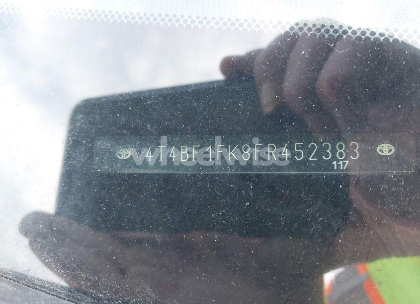 Photo 9 of 2015 Toyota Camry LE (VIN 4T4BF1FK8FR452383)