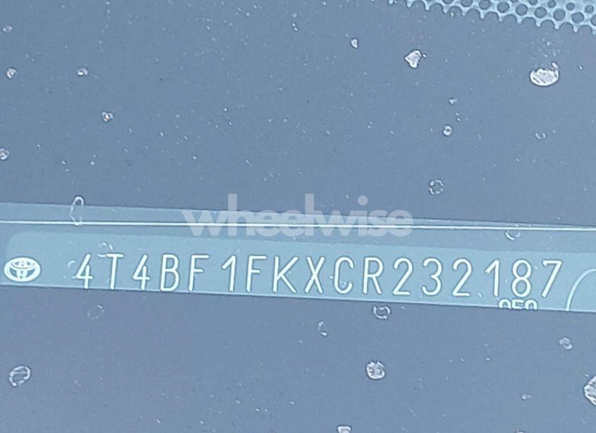 Photo 17 of 2012 Toyota Camry XLE (VIN 4T4BF1FKXCR232187)