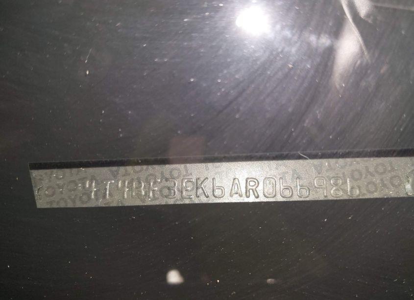 Photo 17 of 2010 Toyota Camry LE (VIN 4T4BF3EK6AR066986)