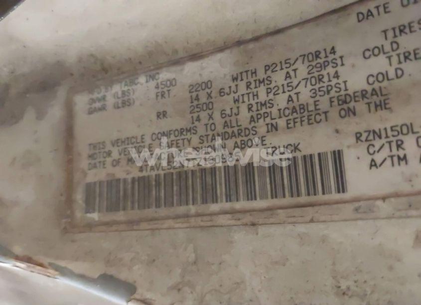 Photo 9 of 1996 Toyota Tacoma XTRACAB (VIN 4TAVL52N7TZ130985)