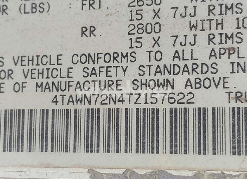 Photo 9 of 1996 Toyota Tacoma XTRACAB (VIN 4TAWN72N4TZ157622)