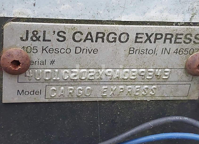 Photo 9 of 2009 Chevrolet Express CARGO (VIN 4U01C202X9A039343)