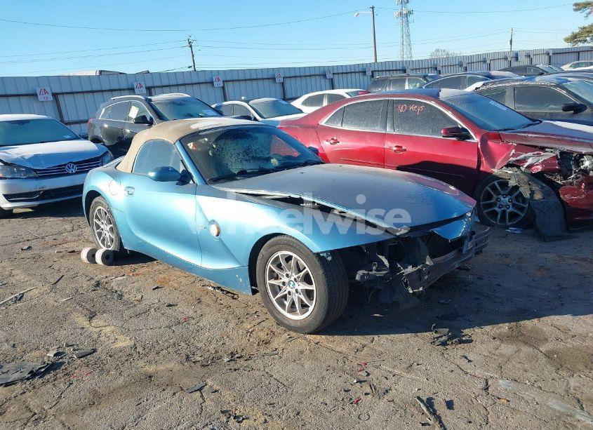 2003 Bmw Z4 2.5I (VIN 4USBT33403LS47449) main photo