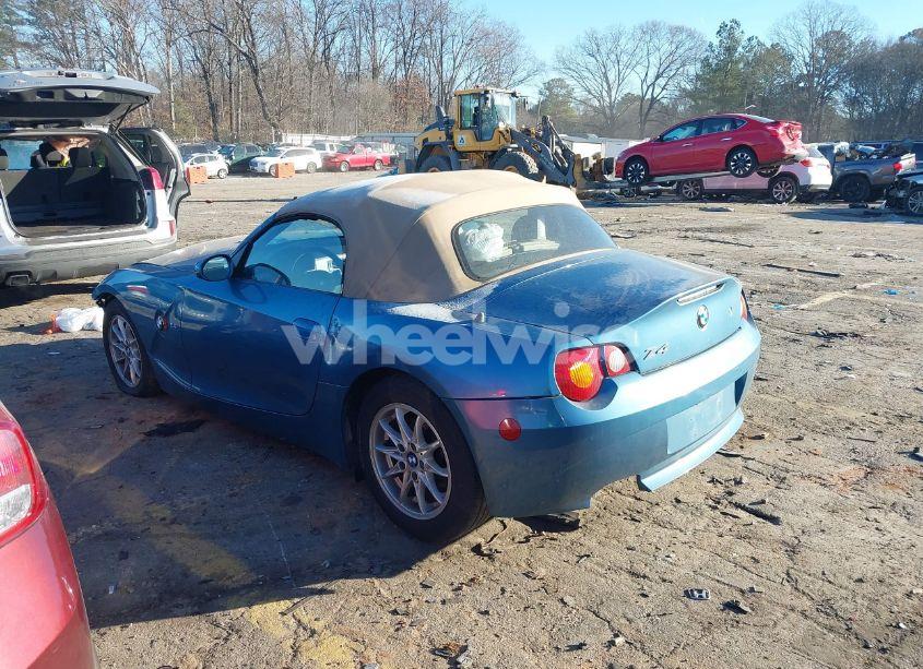 Photo 3 of 2003 Bmw Z4 2.5I (VIN 4USBT33403LS47449)
