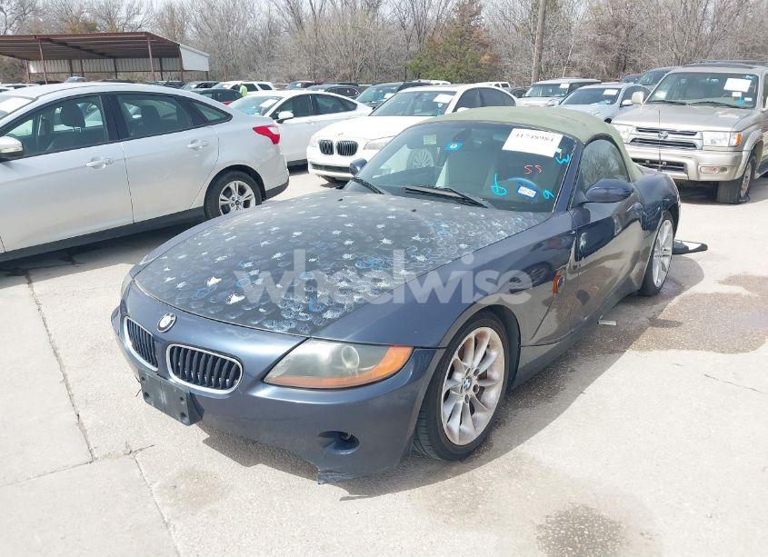 Photo 2 of 2003 Bmw Z4 2.5I (VIN 4USBT33413LS45113)