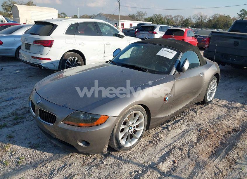 Photo 2 of 2003 Bmw Z4 2.5I (VIN 4USBT33463LS41445)