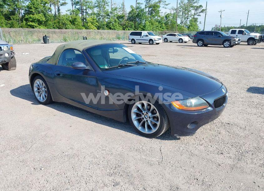 2003 Bmw Z4 2.5I (VIN 4USBT33463LS45396) main photo