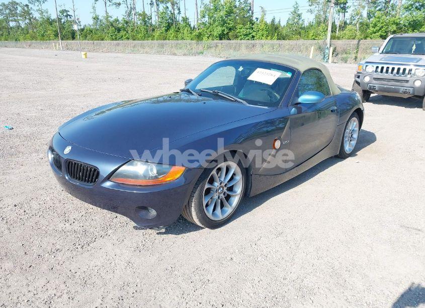 Photo 2 of 2003 Bmw Z4 2.5I (VIN 4USBT33463LS45396)