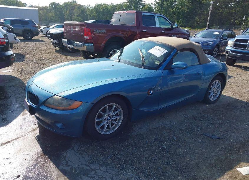 Photo 2 of 2003 Bmw Z4 2.5I (VIN 4USBT33473LS40787)