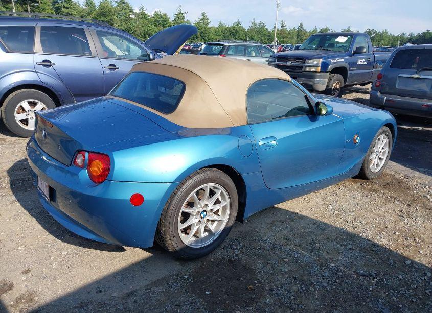 Photo 4 of 2003 Bmw Z4 2.5I (VIN 4USBT33473LS40787)