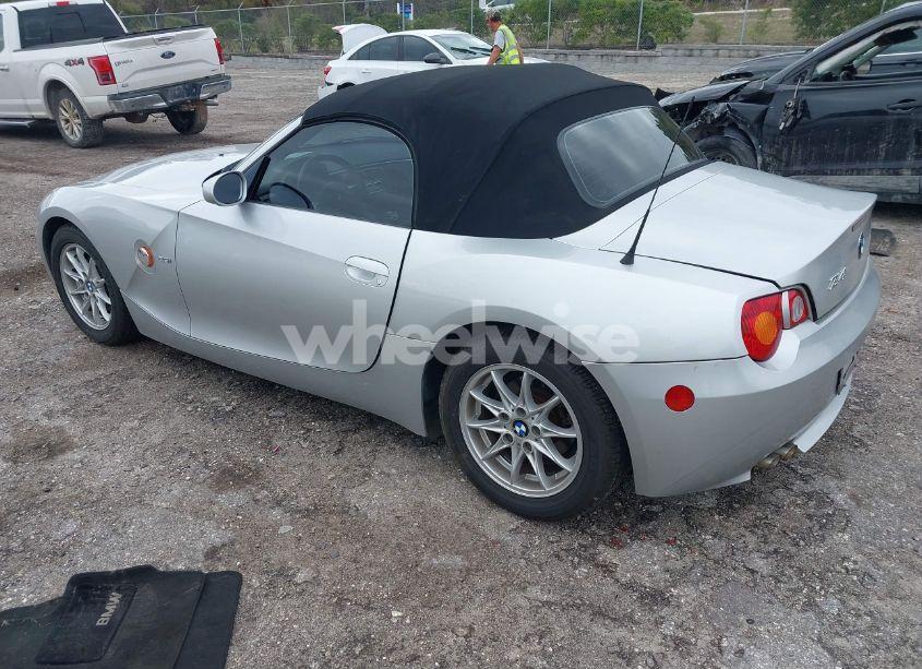 Photo 3 of 2004 Bmw Z4 2.5I (VIN 4USBT334X4LS48707)