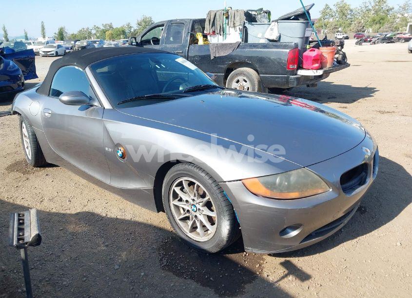 2004 Bmw Z4 2.5I (VIN 4USBT33504LS50684) main photo