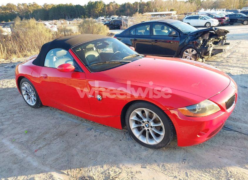 2004 Bmw Z4 2.5I (VIN 4USBT33504LS53360) main photo