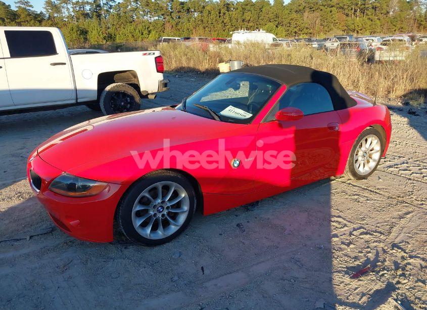 Photo 2 of 2004 Bmw Z4 2.5I (VIN 4USBT33504LS53360)