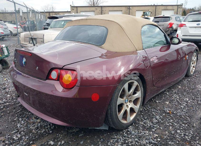 Photo 4 of 2004 Bmw Z4 2.5I (VIN 4USBT33544LS50607)