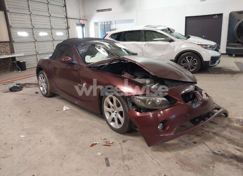 2004 Bmw Z4 2.5I (VIN 4USBT33554LS50809) main photo