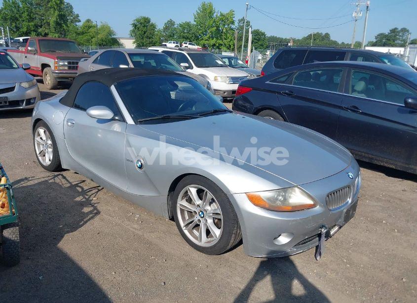 2003 Bmw Z4 3.0I (VIN 4USBT53493LU03726) main photo