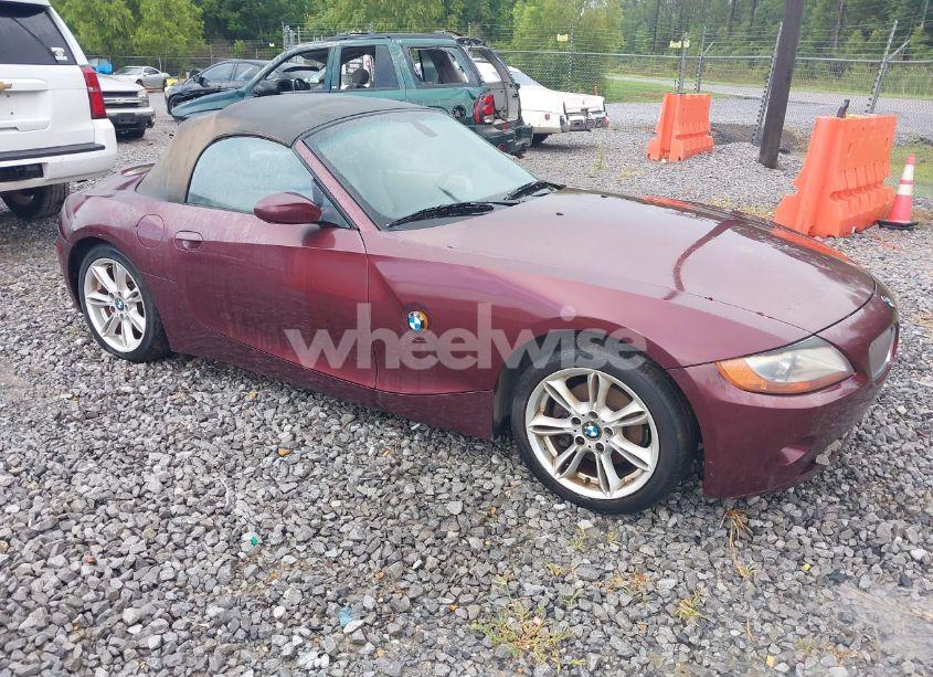 2003 Bmw Z4 3.0I (VIN 4USBT53493LU05993) main photo