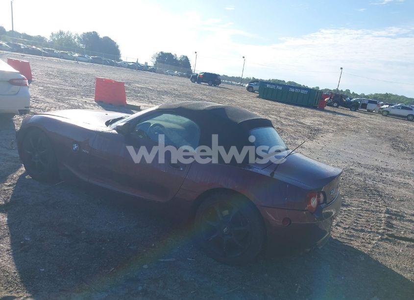 Photo 3 of 2005 Bmw Z4 3.0I (VIN 4USBT53545LU09347)