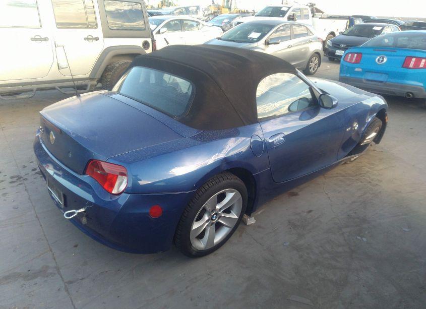 Photo 4 of 2006 Bmw Z4 3.0I (VIN 4USBU33586LW58494)