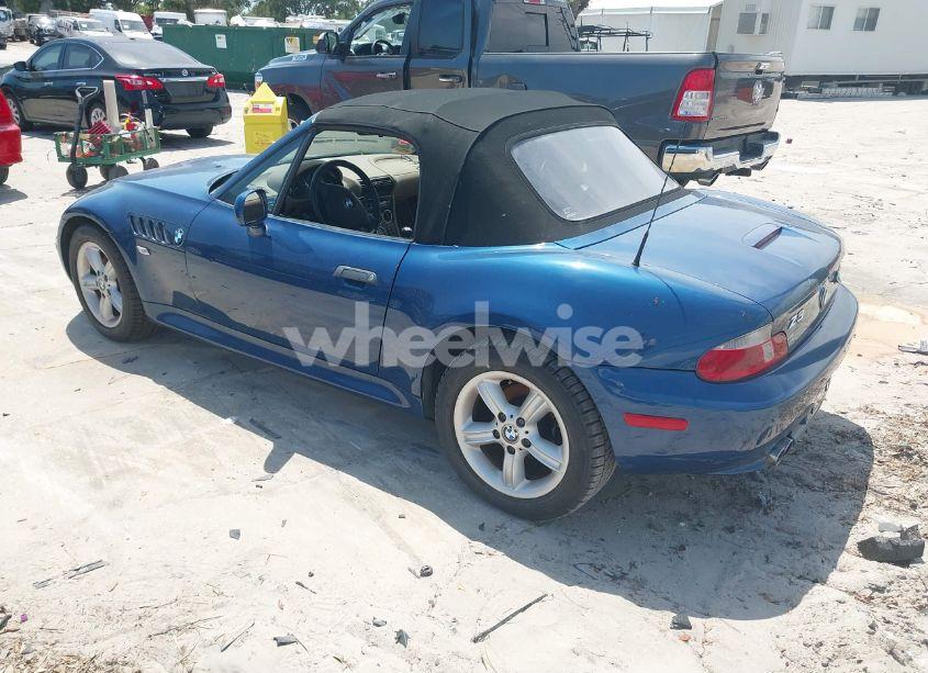 Photo 3 of 2002 Bmw Z3 2.5I (VIN 4USCN33402LK52485)