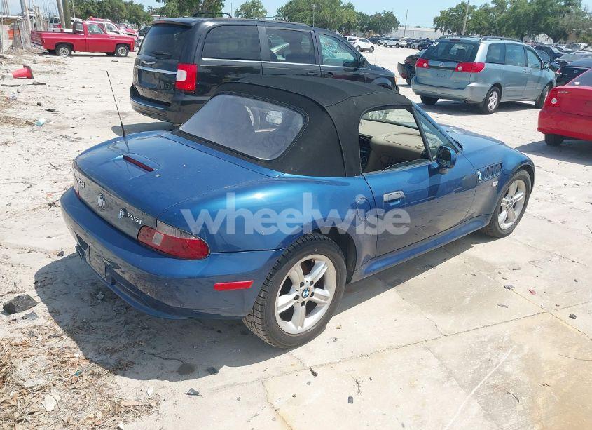 Photo 4 of 2002 Bmw Z3 2.5I (VIN 4USCN33402LK52485)