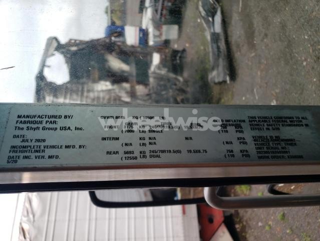 Photo 8 of 2021 FREIGHTLINER CHASSIS M LINE WALK-IN VAN (VIN 4UZAC2EA0MCMN0062)