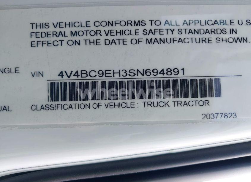 Photo 8 of 2025 Volvo New VNL (VIN 4V4BC9EH3SN694891)