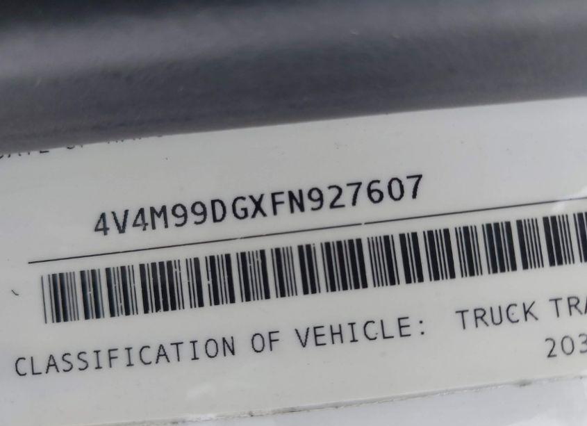 Photo 8 of 2015 Volvo Vn VNM (VIN 4V4M99DGXFN927607)