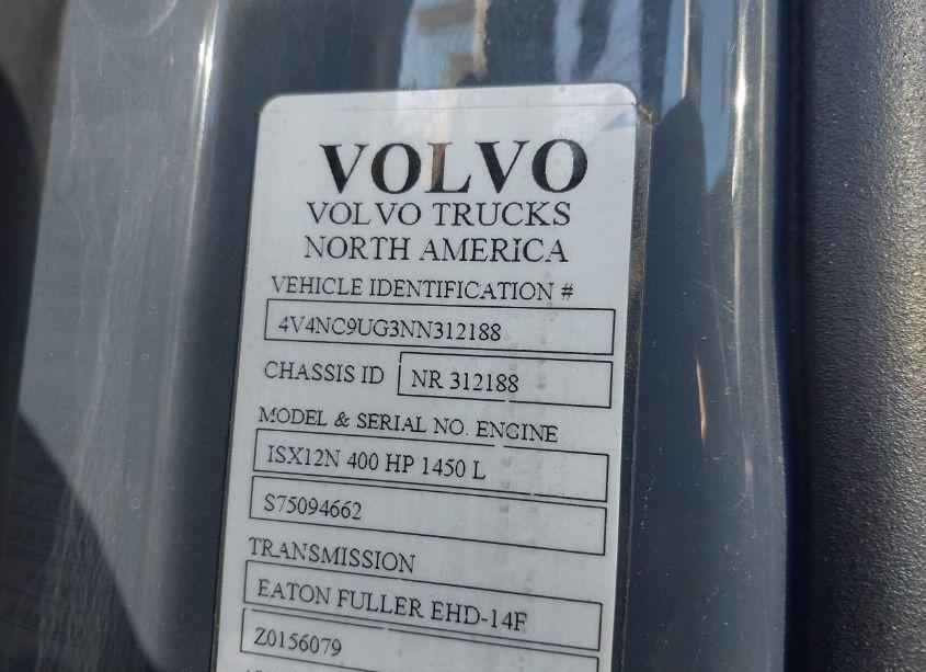 Photo 8 of 2022 Volvo Vnl (VIN 4V4NC9UG3NN312188)