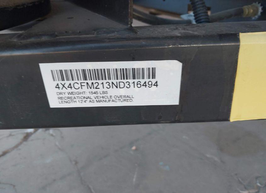 Photo 9 of 2022 Unknown Rockwood (VIN 4X4CFM213ND316494)