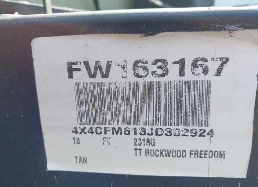 Photo 9 of 2018 Forest River OTHER (VIN 4X4CFM613JD302924)