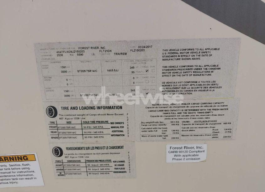 Photo 12 of 2018 Flag Shamroc N/A (VIN 4X4TFLW29JZ150203)