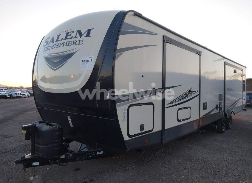 Photo 2 of 2021 Forest River SALEM LAMINATED TOWABLES (VIN 4X4TSBG24MU087291)