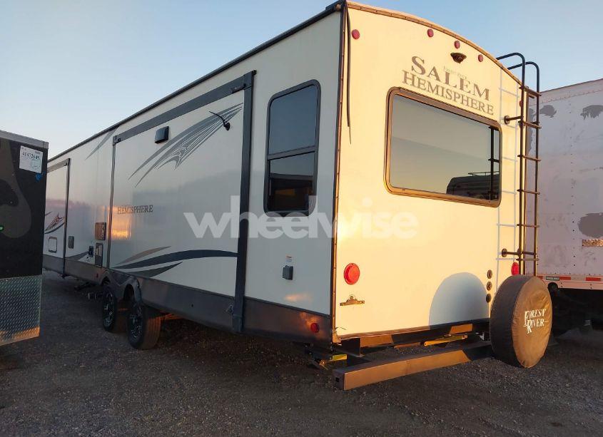 Photo 3 of 2021 Forest River SALEM LAMINATED TOWABLES (VIN 4X4TSBG24MU087291)