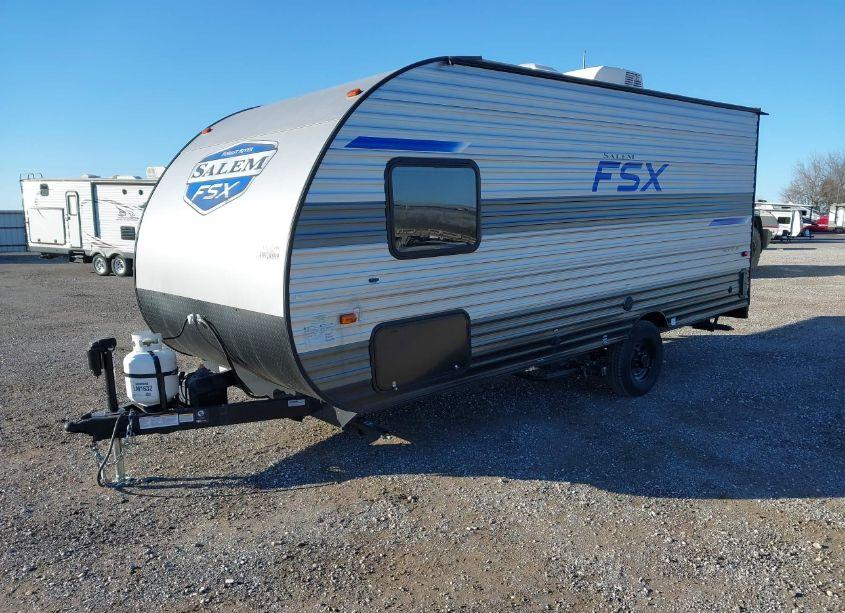 Photo 2 of 2021 Forest River SALEM FSX SERIES MODEL 181 (VIN 4X4TSMT11MY008533)