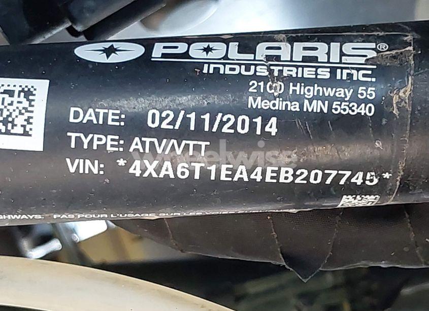 Photo 10 of 2014 Polaris Rzr 4 1000 XP (VIN 4XA6T1EA4EB207745)