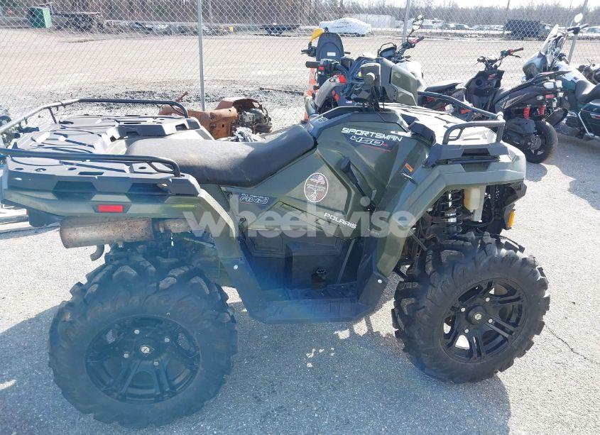 Photo 12 of 2021 Polaris Sportsman 450 H.O. EPS (VIN 4XASEE508MA287787)
