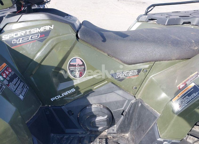 Photo 9 of 2021 Polaris Sportsman 450 H.O. EPS (VIN 4XASEE508MA287787)
