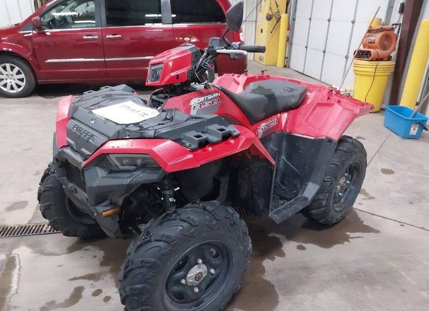 Photo 2 of 2021 Polaris Sportsman 850 (VIN 4XASXA859MB787591)