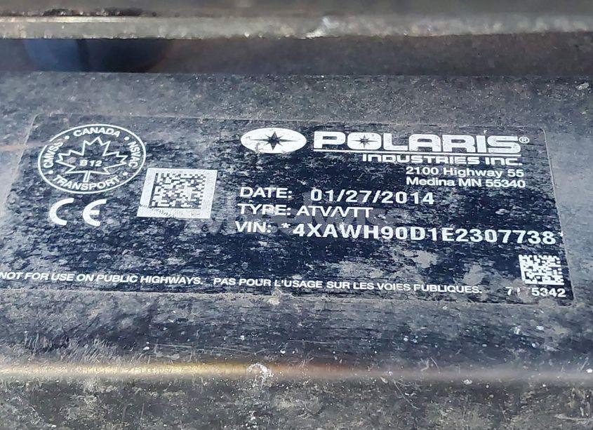 Photo 10 of 2014 Polaris Ranger 900 CREW (VIN 4XAWH90D1E2307738)