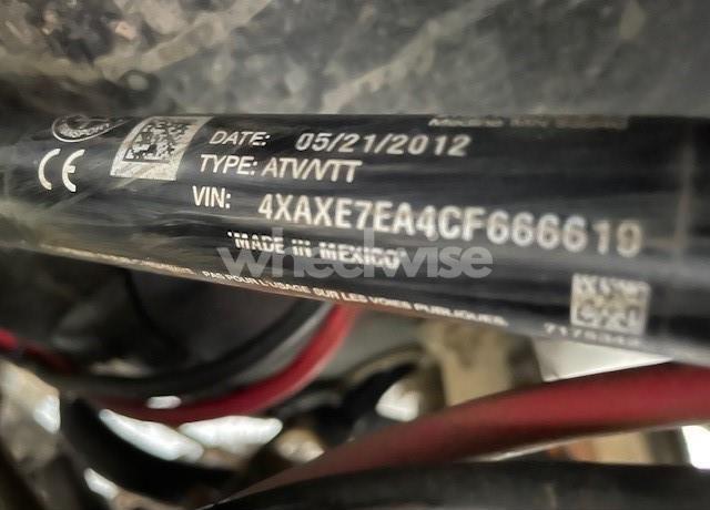 Photo 9 of 2012 Polaris Ranger RZR 4 800 EPS (VIN 4XAXE7EA4CF666619)